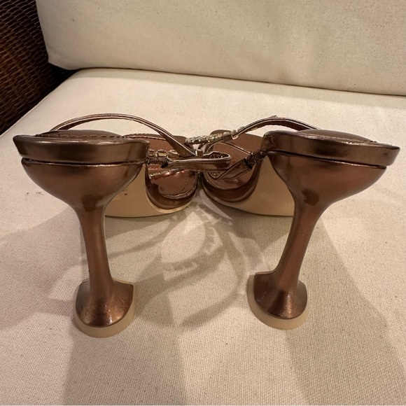 NEW CAPE ROBBIN ARIAH - BRONZE Sandals size 6 reg $75 - Picture 10 of 11